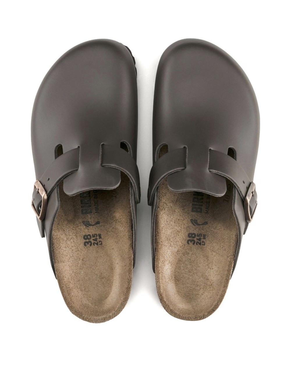 Birkenstock Mocha Boston Clogs